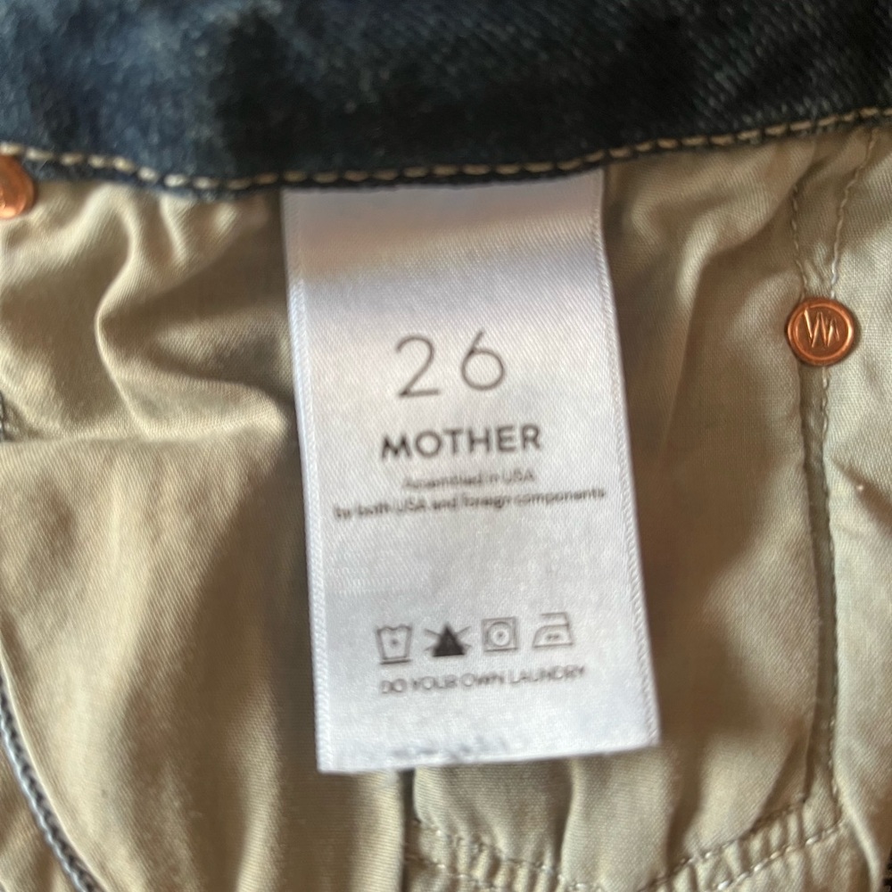 MOTHER High Rise Blue Jeans - Picture 16 of 16